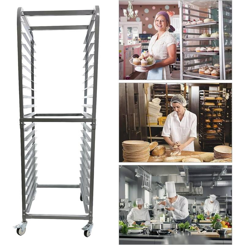 20 Sheet Aluminum Pan & Tray Rack,20"x26"x69" Bed Bath & Beyond